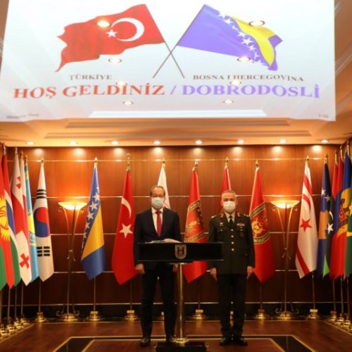 Ministar Podžić posjetio kadete i pripadnike OS BiH koji se školuju u Turskoj
