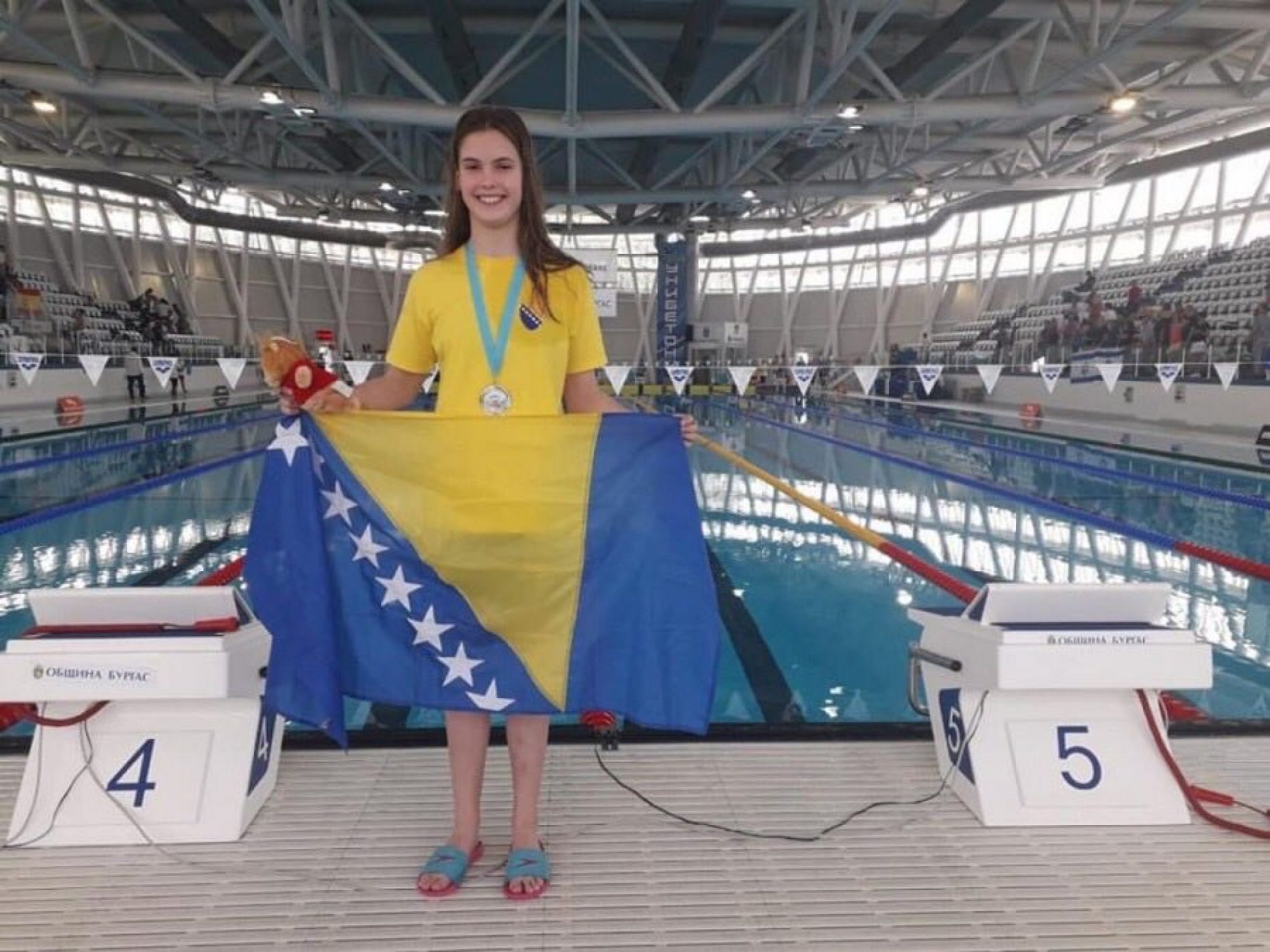 Naša mlada plivačica Lana Pudar ispunila A-olimpijsku normu