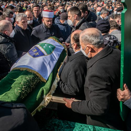 U Rožajama sahranjen Rafet Husović, dugogodišnji lider Bošnjaka u Crnoj Gori