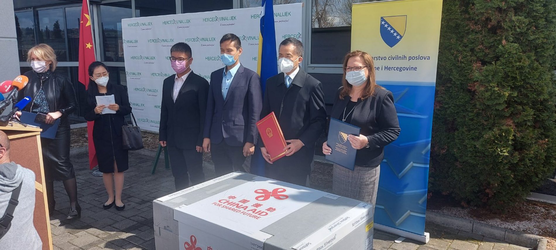 Kina donirala vakcine građanima Bosne i Hercegovine
