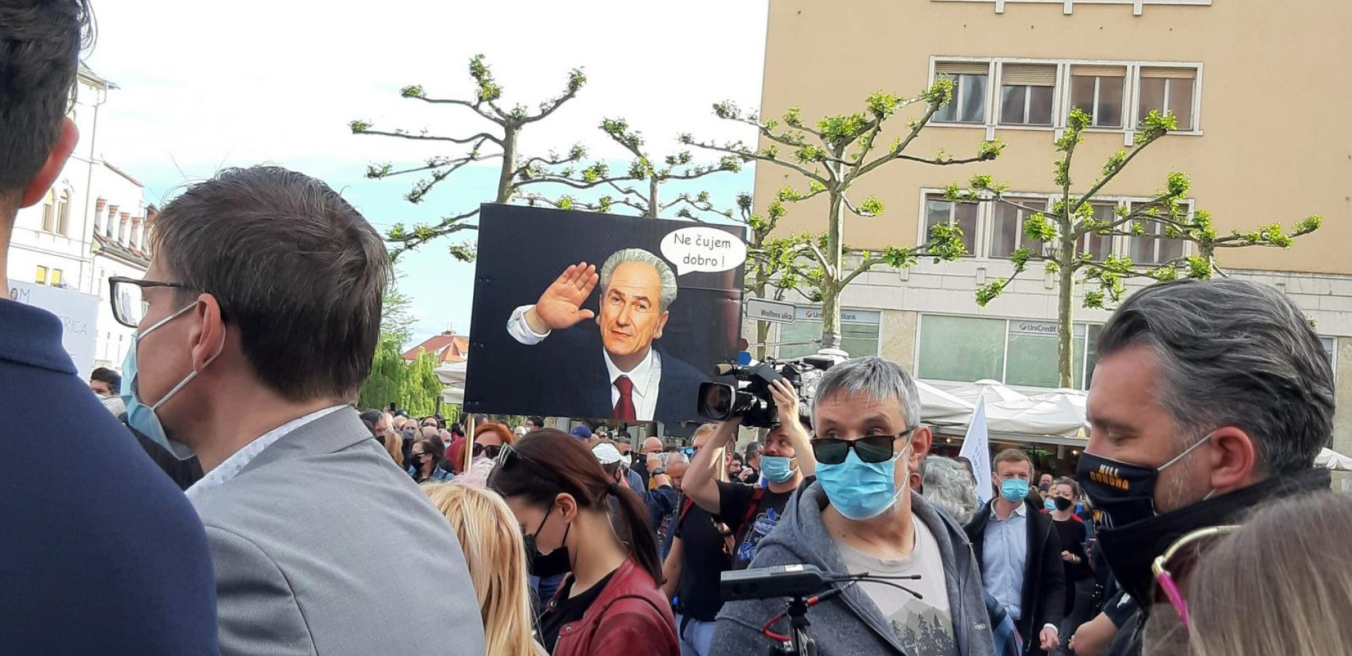 Protest protiv Janšine vlade: U Ljubljani se okupilo 40.000 ljudi