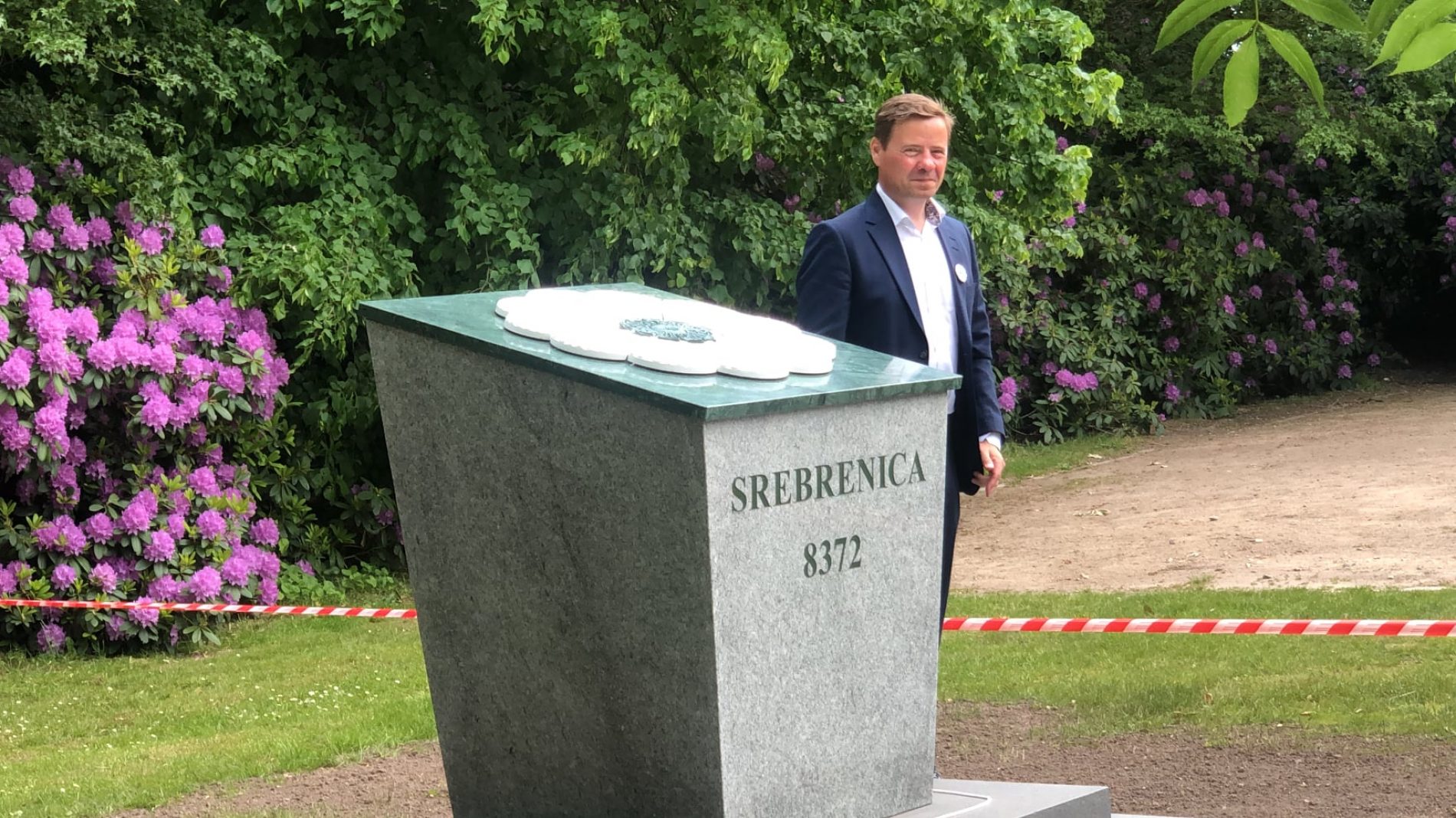 Aalborg, Danska: Podignut spomenik žrtvama genocida u Srebrenici