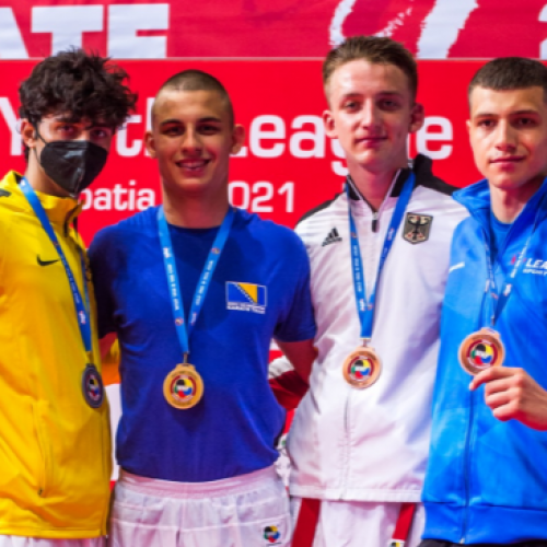 Karate: Svjetska liga za mlade – Mulahalilović osvojio zlato, Busnov srebro
