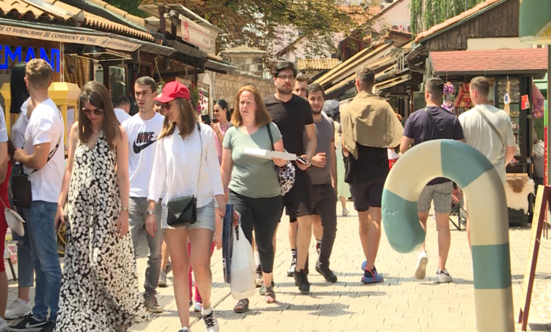 Sve je više turista u glavnom gradu Bosne i Hercegovine