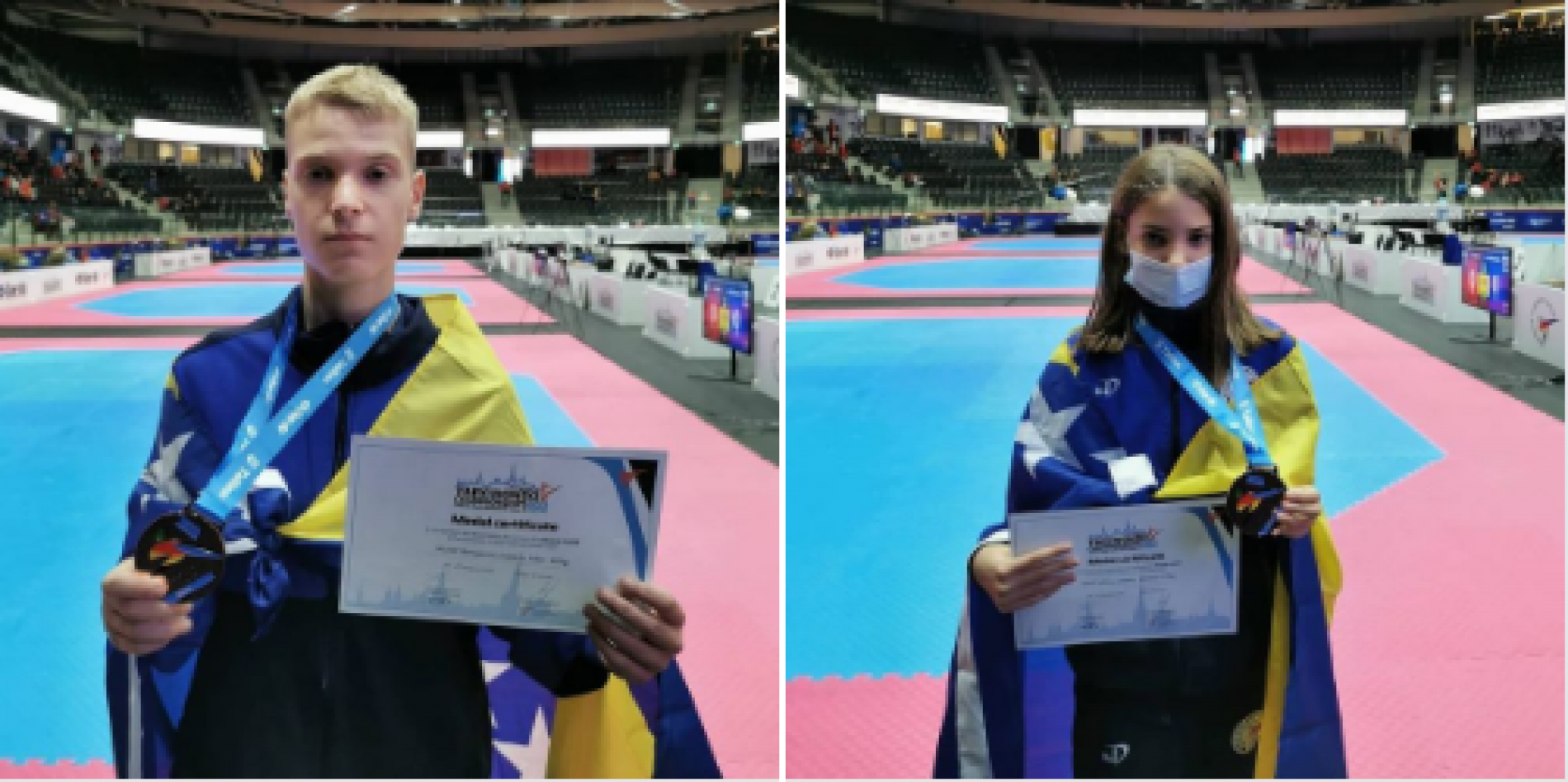 Još dvije medalje za bosanski taekwondo
