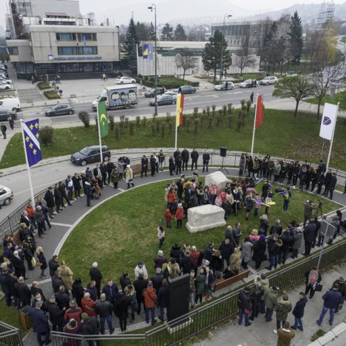 U parku „Bosanski stećak i zastava“ obilježen Dan državnosti Bosne i Hercegovine
