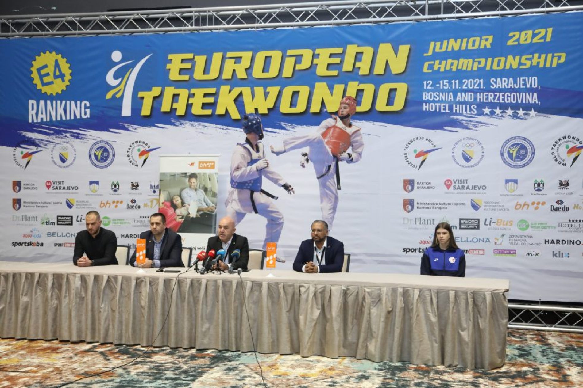 Sve spremno za početak Evropskog prvenstva u Taekwondou