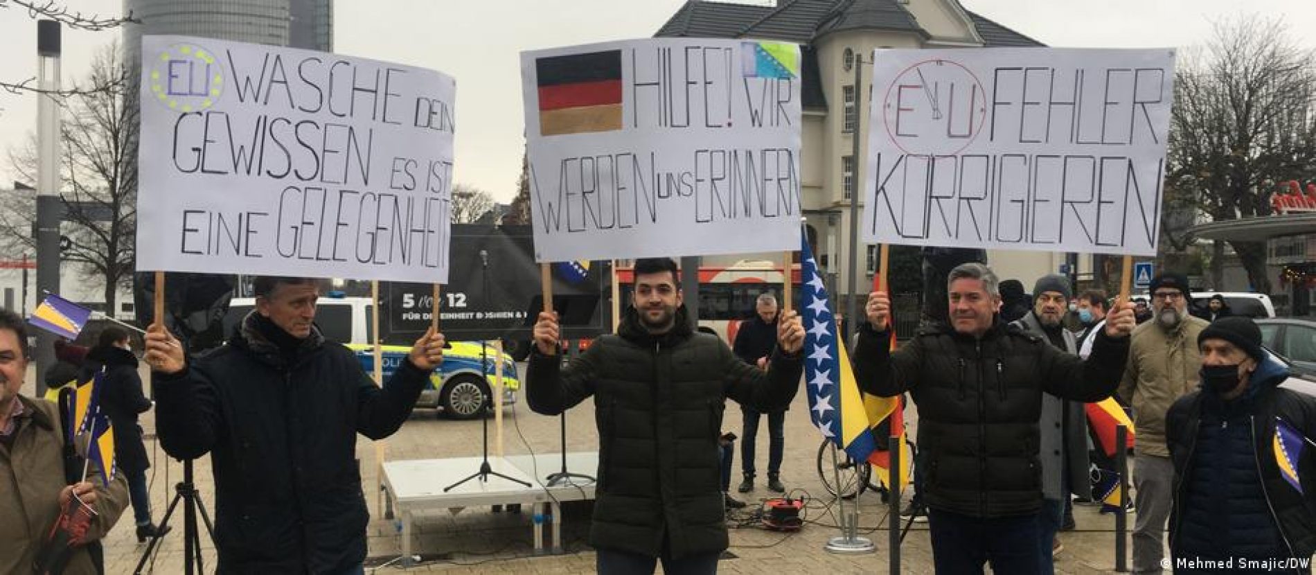 Bonn: Demonstracije za jedinstvenu Bosnu i Hercegovinu