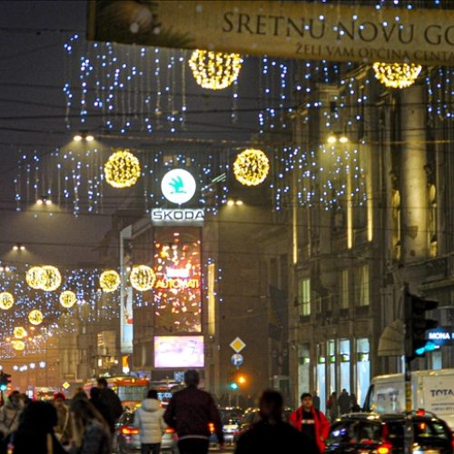 Sarajevo u prazničnom ruhu dočekuje novogodišnje praznike