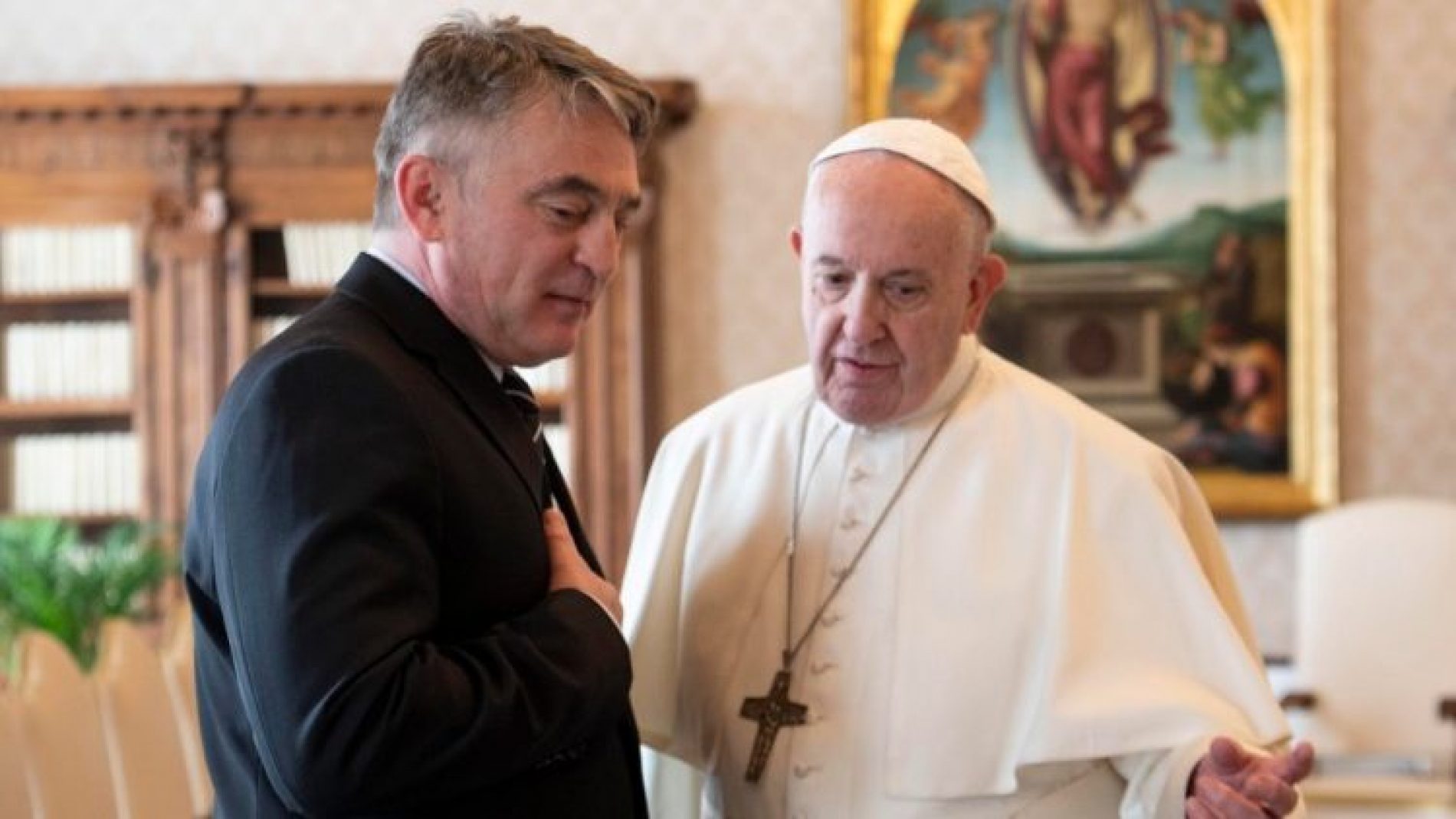 Komšić ide u Vatikan na sastanak sa Papom
