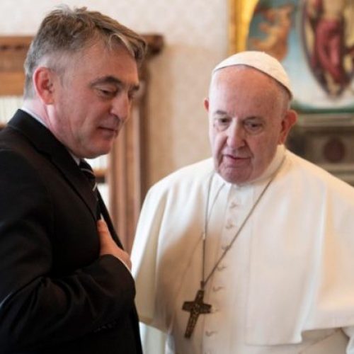 Komšić ide u Vatikan na sastanak sa Papom