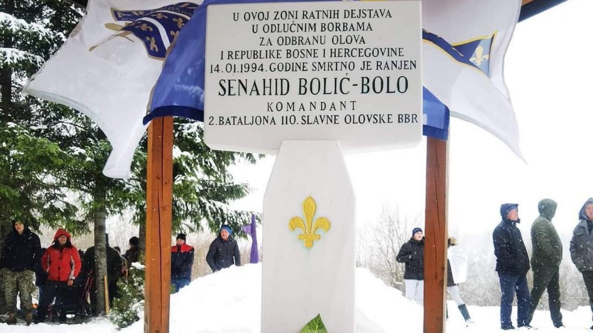 Godišnjica pogibije komandanta Senahida Bolića: Mi nemamo druge države, rezervne nemamo