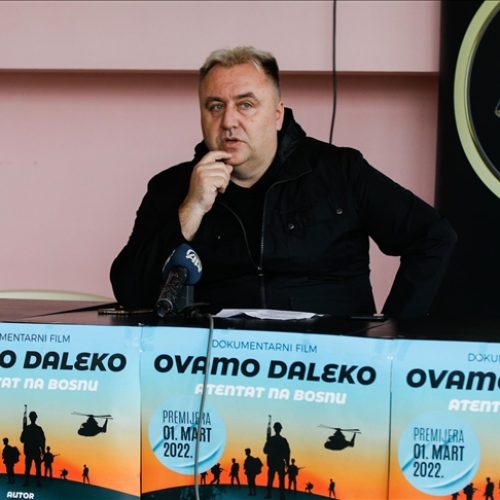 Avdo Huseinović povodom 1. marta predstavio novi dokumentarni film ”Ovamo daleko-Atentat na Bosnu“