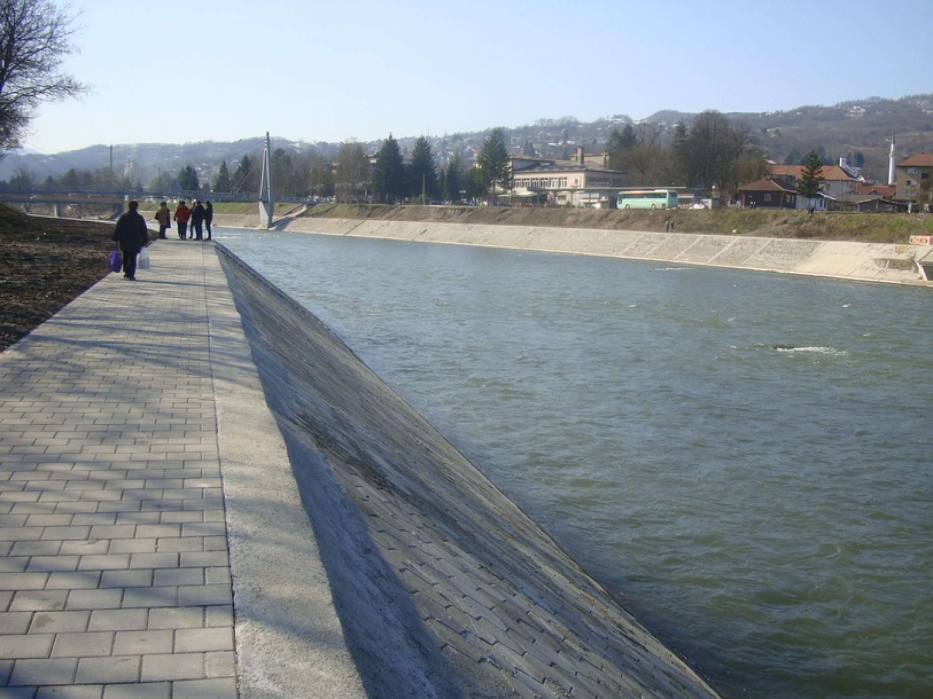 Uređenje obala rijeke Bosne u Zavidovićima