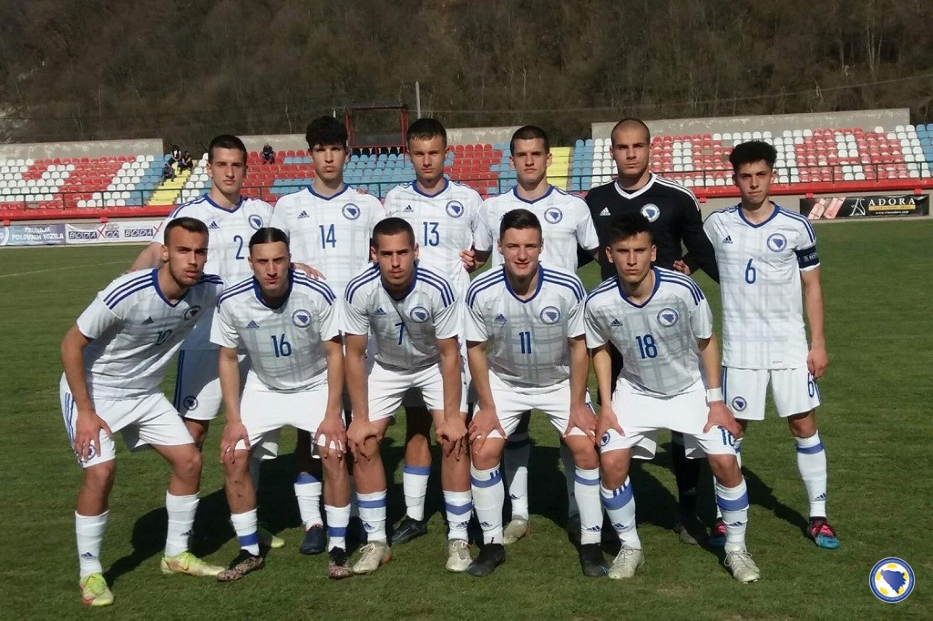 Mladi spašavaju obraz bosanskog fudbala: kadeti pobijedili Estoniju, juniori bolji od Švedske