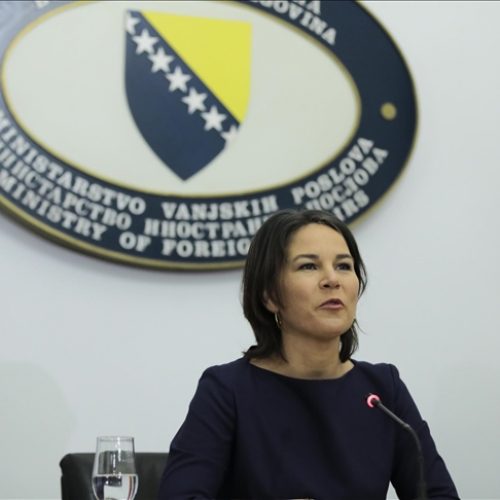 Baerbock: Njemačka će biti prisutnija u Bosni i Hercegovini. Podržaćemo samo one koji se zalažu za jačanje zemlje