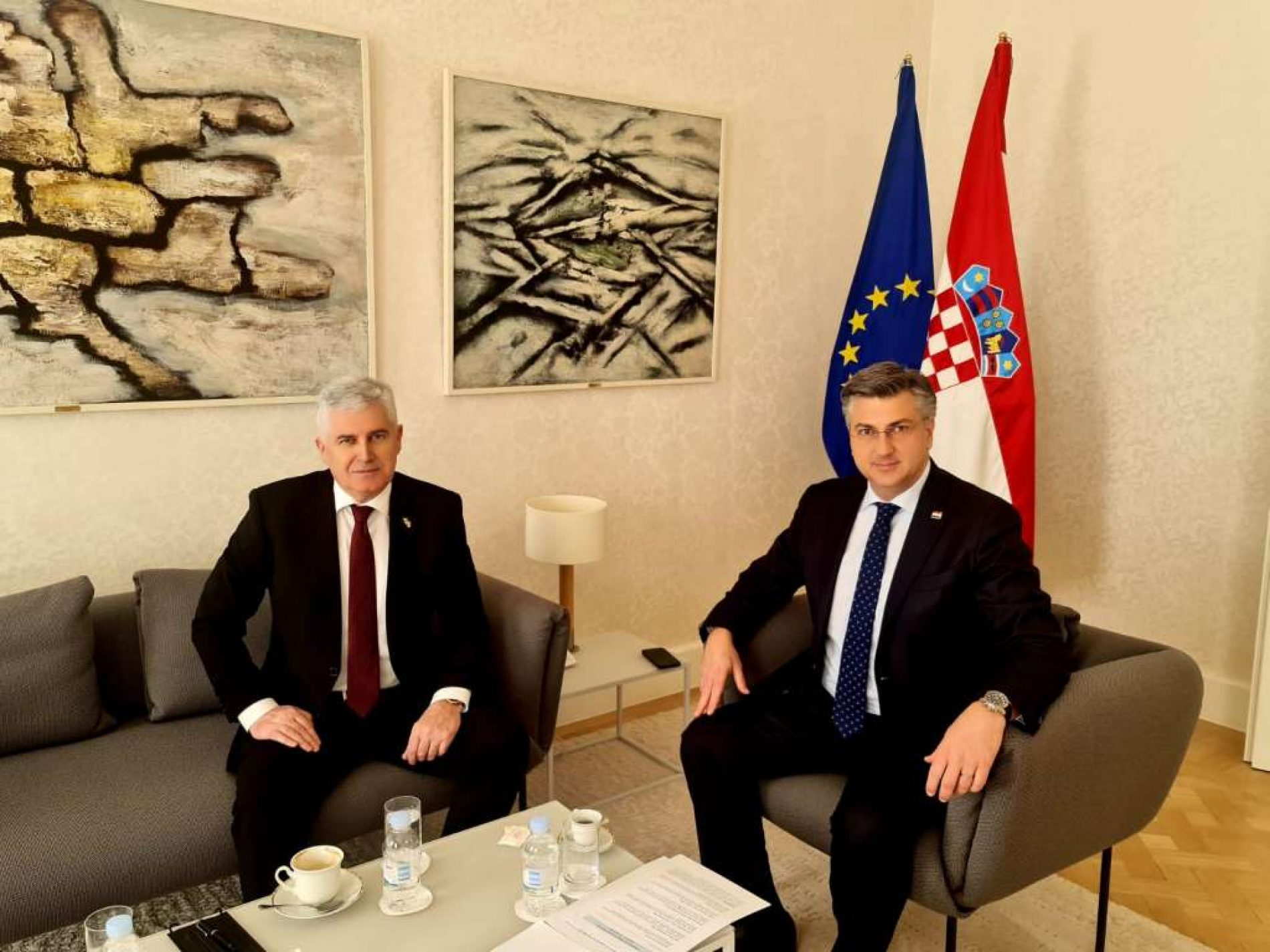 Ohrabreni dokumentom iz Brisela: Čović i Plenković poručuju da konačan dogovor o izbornoj reformi mora biti postignut
