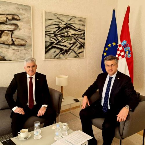 Ohrabreni dokumentom iz Brisela: Čović i Plenković poručuju da konačan dogovor o izbornoj reformi mora biti postignut