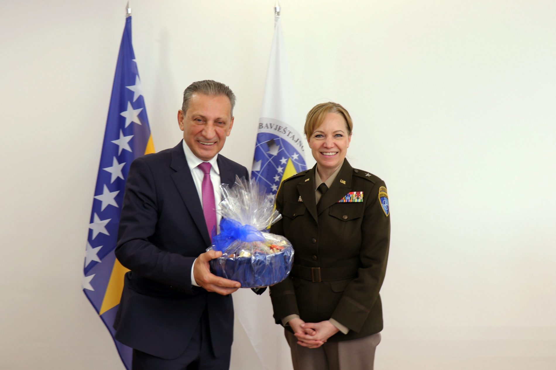 Komandantica NATO Štaba u Sarajevu u posjeti Obavještajno-sigurnosnoj agenciji Bosne i Hercegovine