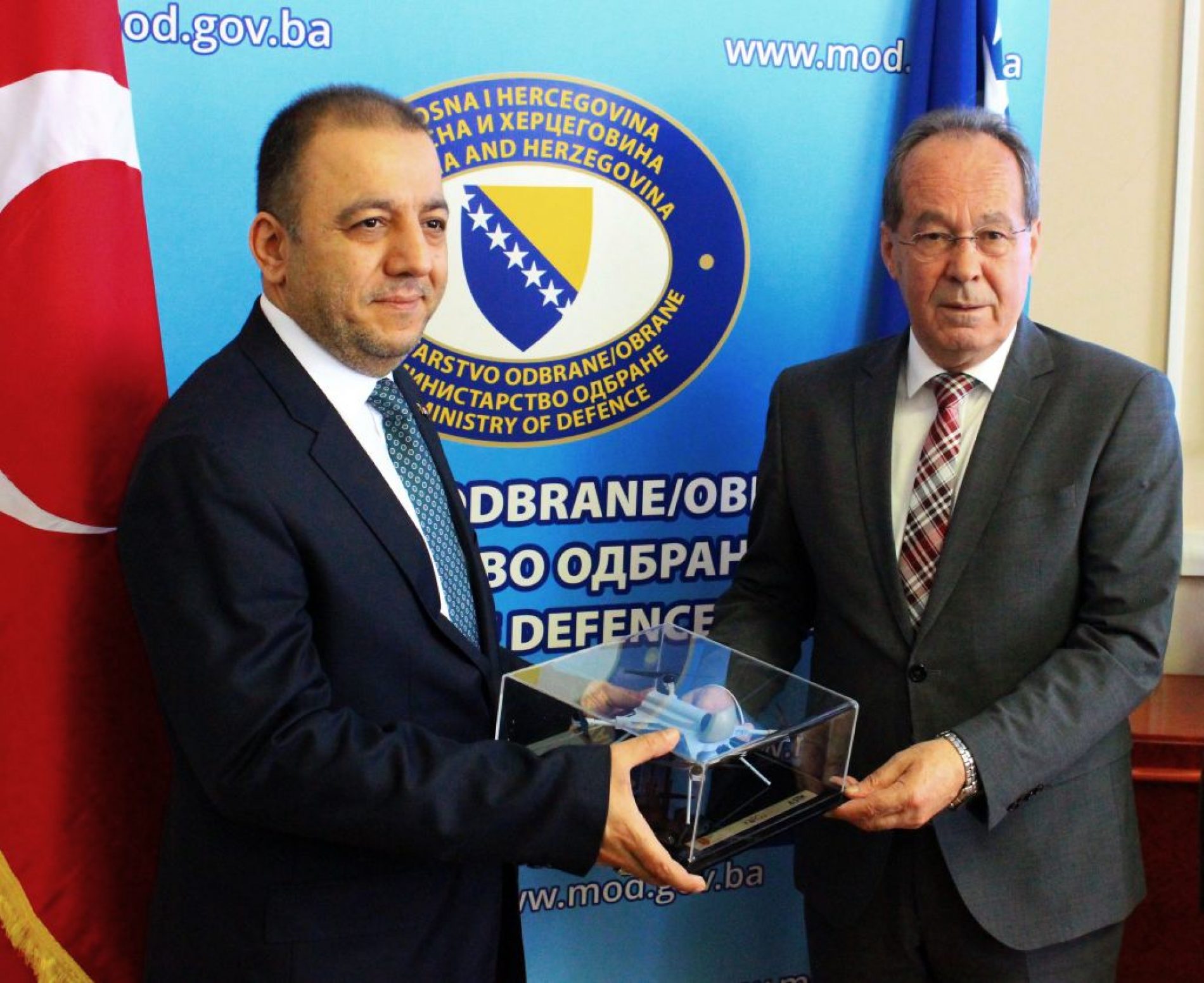 Ministar Podžić primio delegacije kompanija turske odbrambene industrije