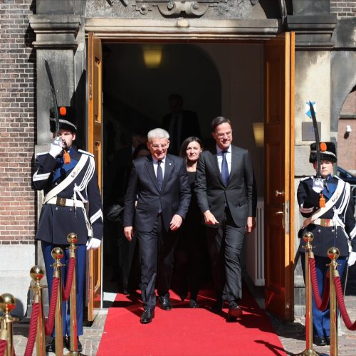 Predsjedavajući Predsjedništva Bosne i Hercegovine s premijerom Holandije