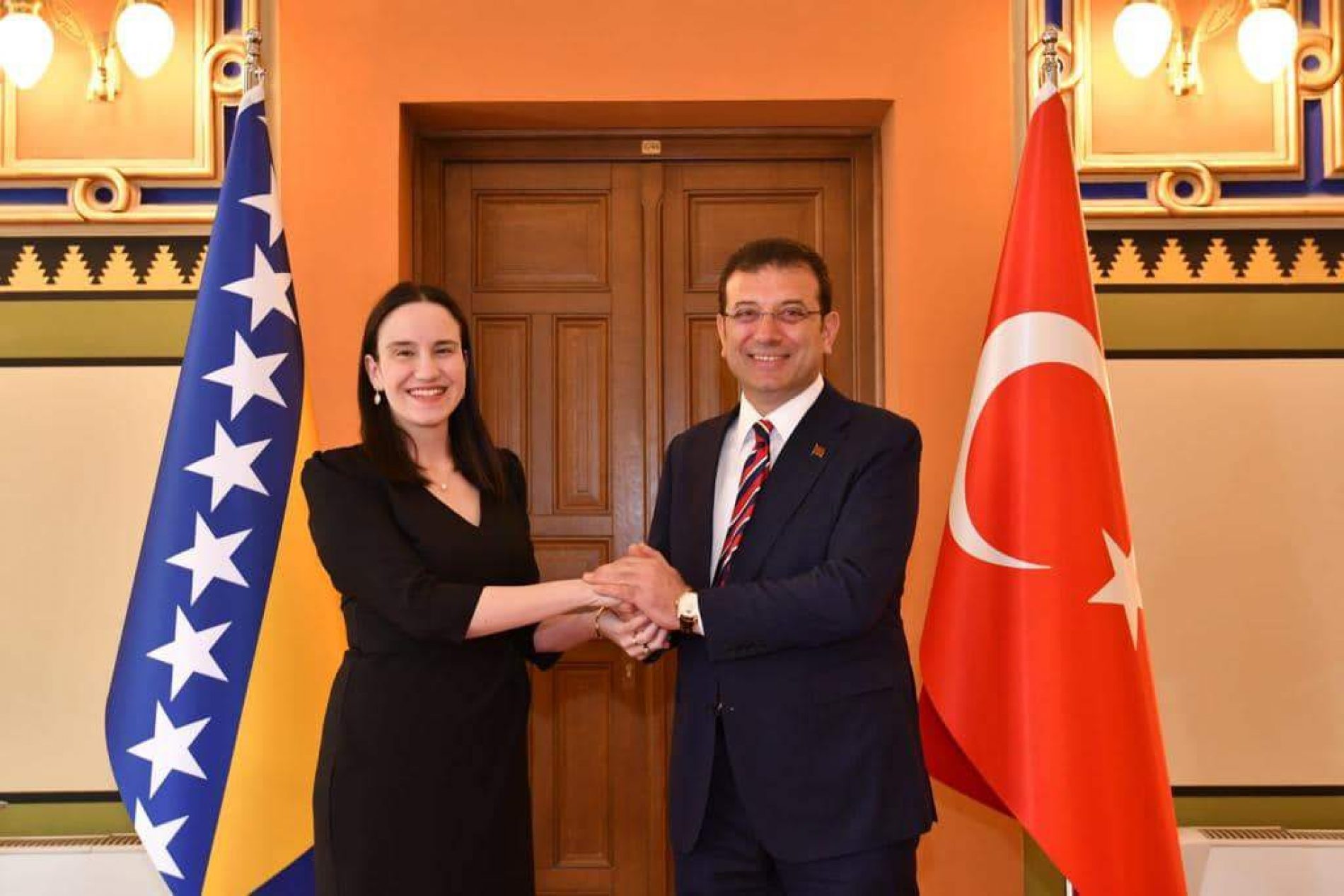 Karić – İmamoğlu: Učvrstiti saradnju Sarajeva i Istanbula konkretnim projektima