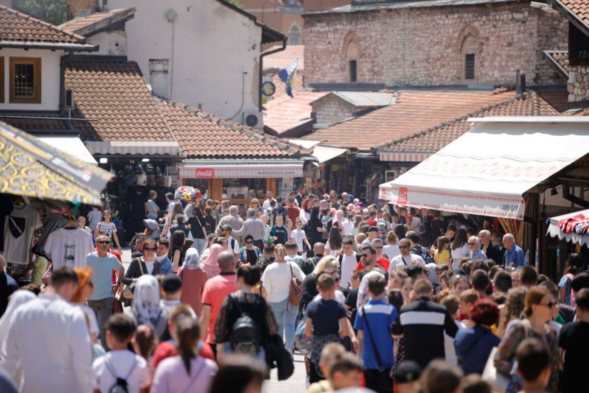 Sarajevo – Starogradska jezgra prepuna posjetilaca