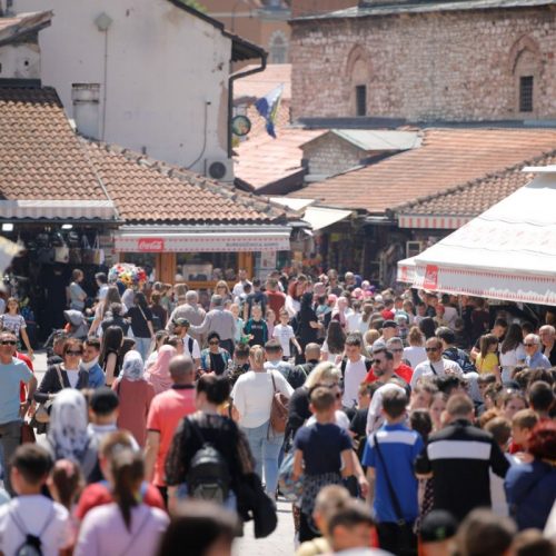 Sarajevo – Starogradska jezgra prepuna posjetilaca
