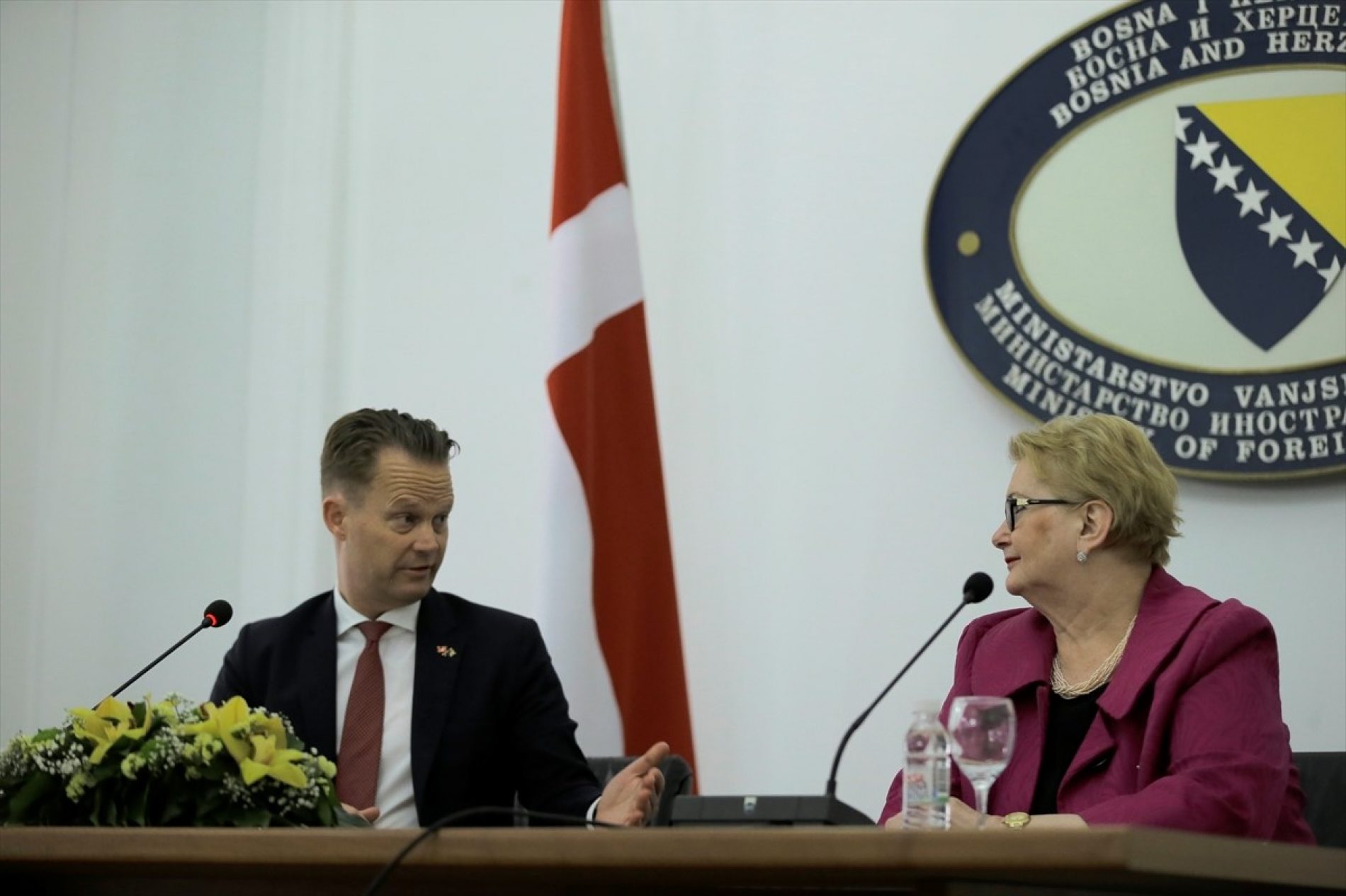 Danski ministar vanjskih poslova u posjeti Bosni i Hercegovini