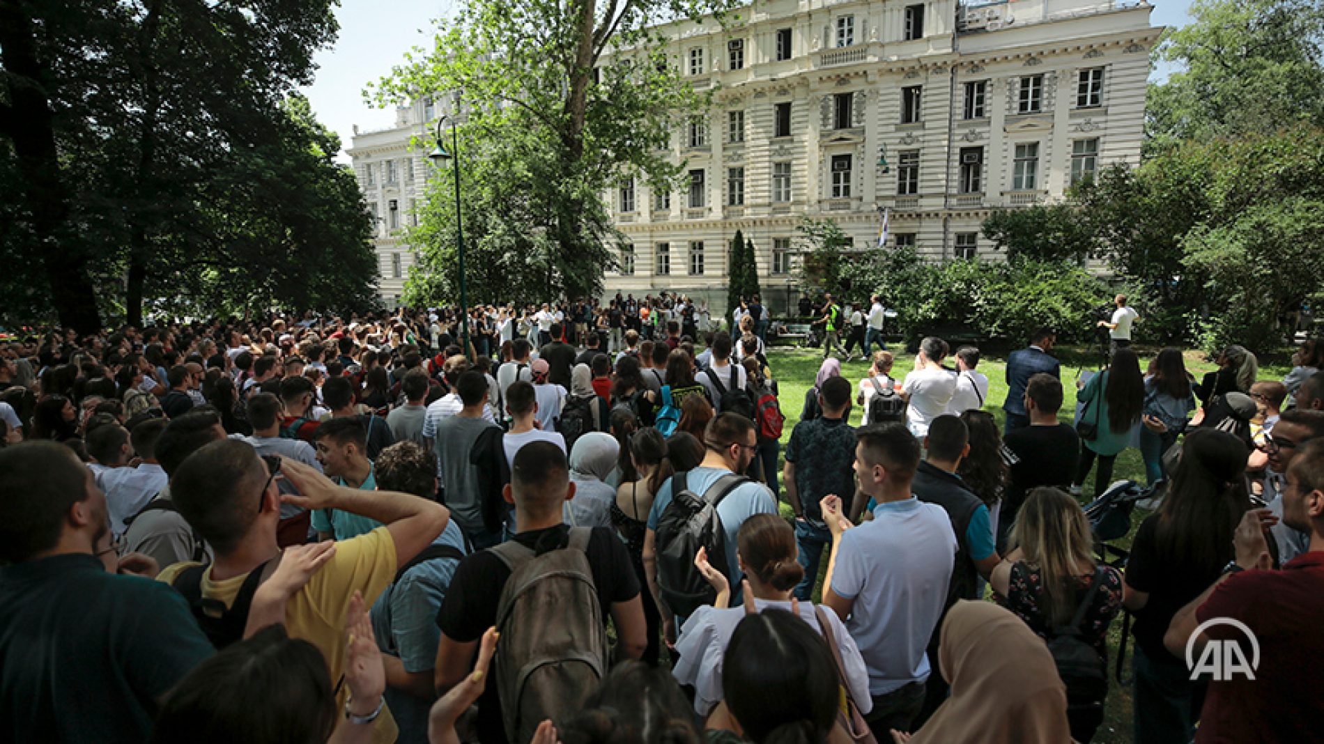 Održan protest studenata Univerziteta u Sarajevu