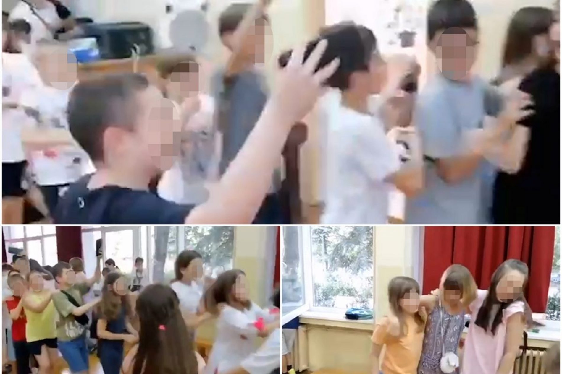 Na školskoj priredbi u Srbiji djeca đuskala uz pjesmu o ratnim zločinima i živim lomačama