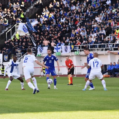 Fudbaleri Bosne i Hercegovine remizirali s Finskom u Helsinkiju