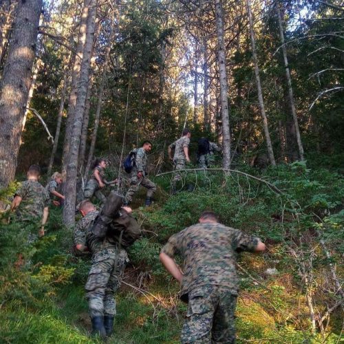 Oružane snage Bosne i Hercegovine gase veliki šumski požar na Čvrsnici