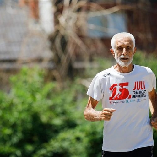Hazim Kukuruzović u devetoj deceniji života učestvuje na utrkama: Najbolji antidepresiv je trčanje