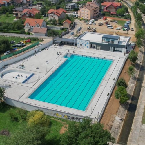 Sarajevo: Završen bazen Dobrinja u koji je uloženo 7,6 miliona KM
