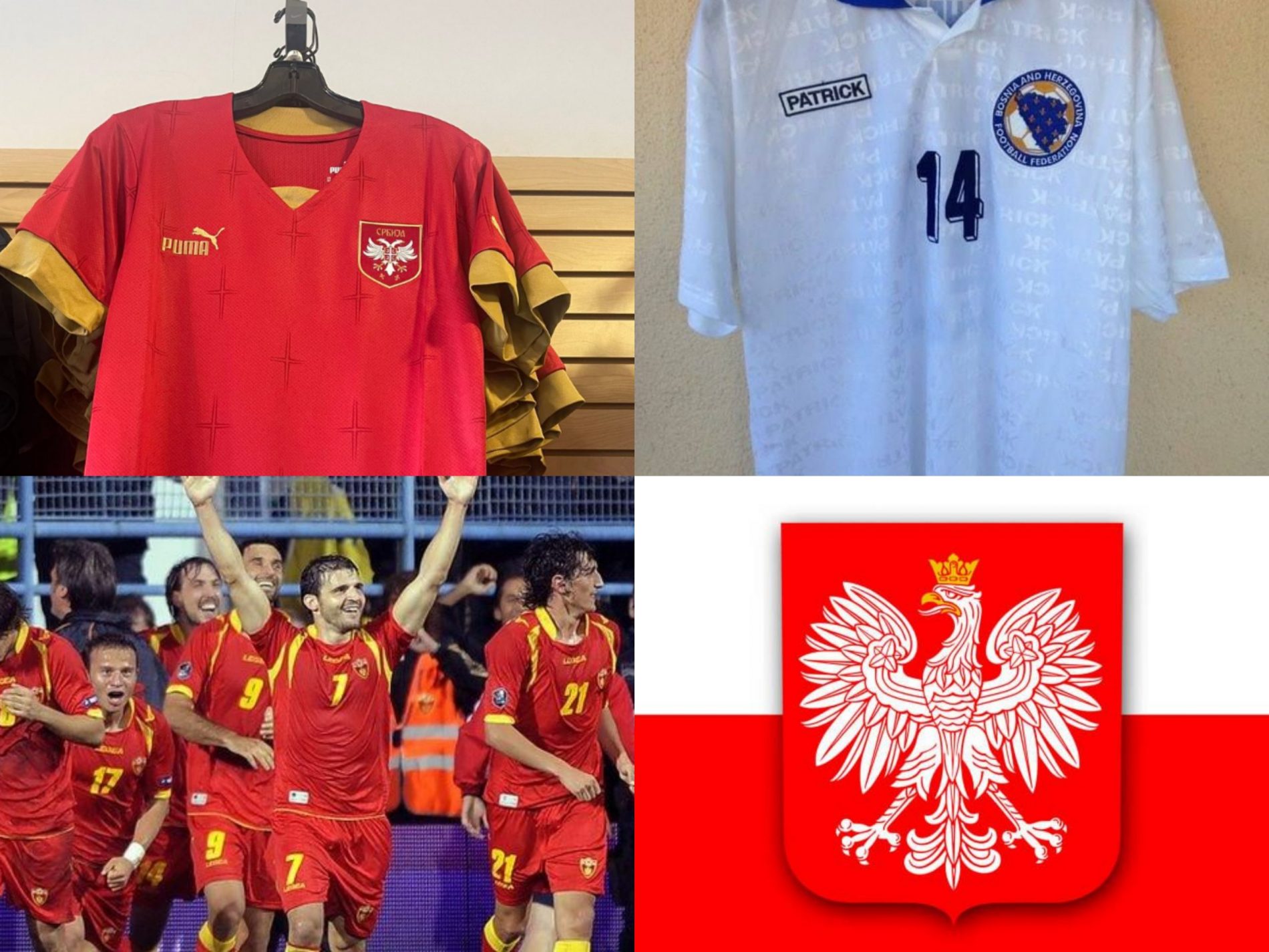 Novi dres Srbije za Mundijal – kopija crnogorskog, uz bosanski ljiljan i poljskog orla