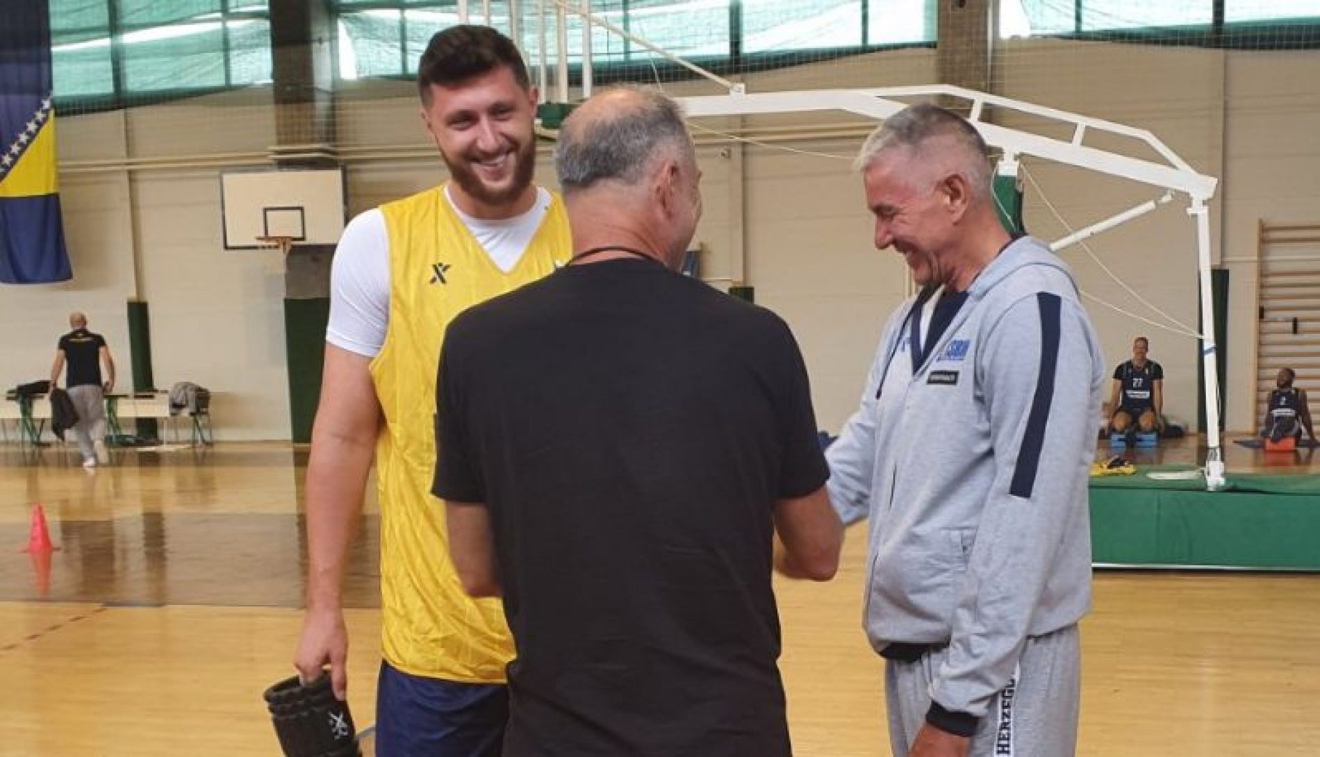 Gordan Firić se priključio pripremama reprezentacije, Zmajeve na treningu posjetio Nenad Marković