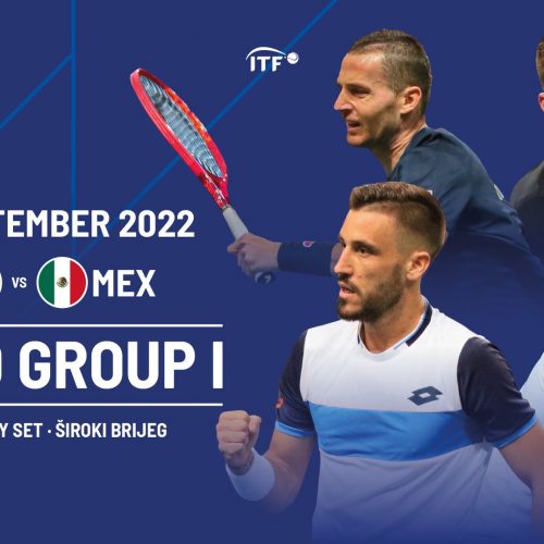 Davis Cup: Teniseri naše zemlje s Meksikom u Širokom Brijegu