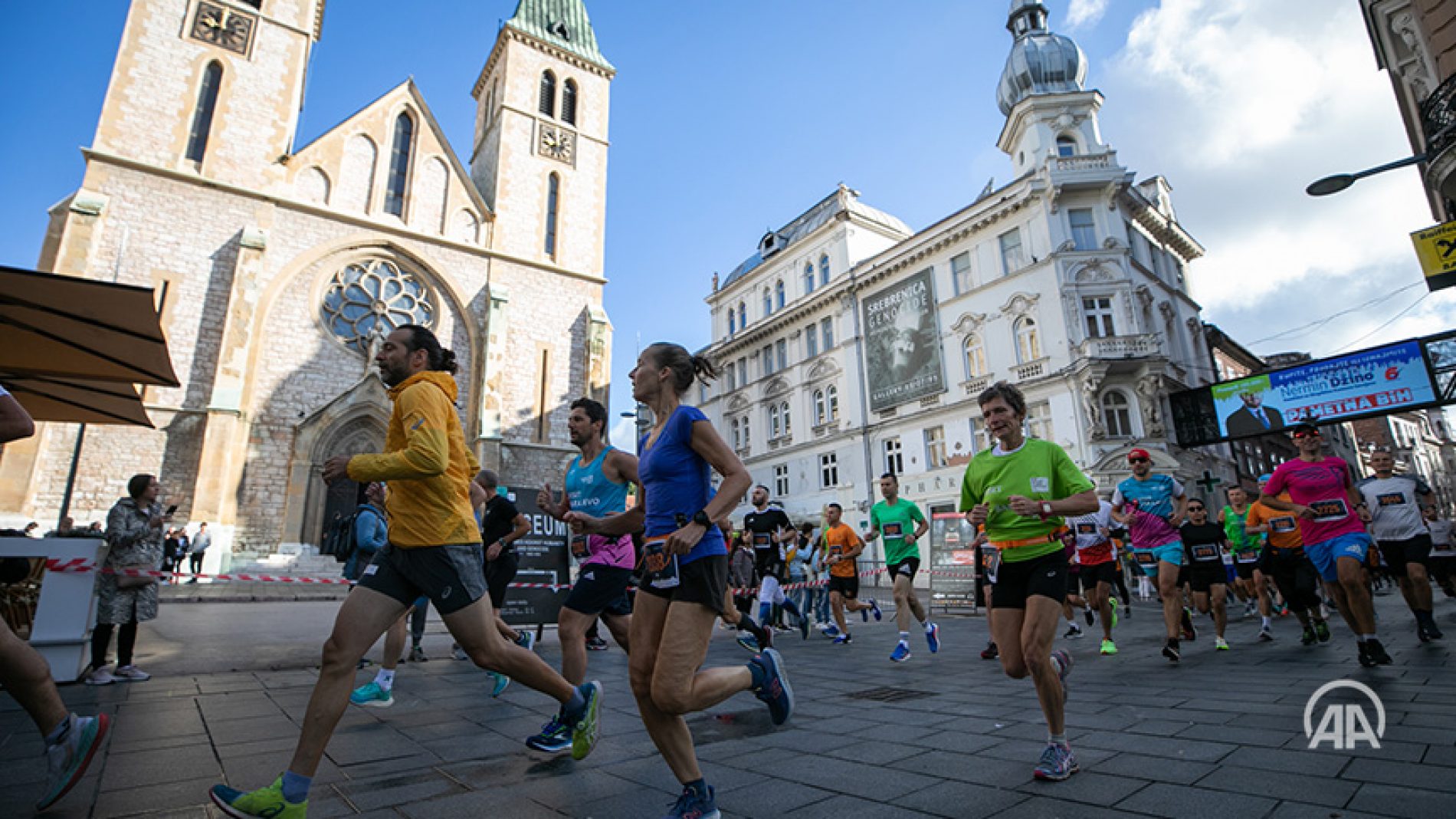 Počeo polumaraton “Zajedno Sarajevom” – učesnici iz 43 zemlje