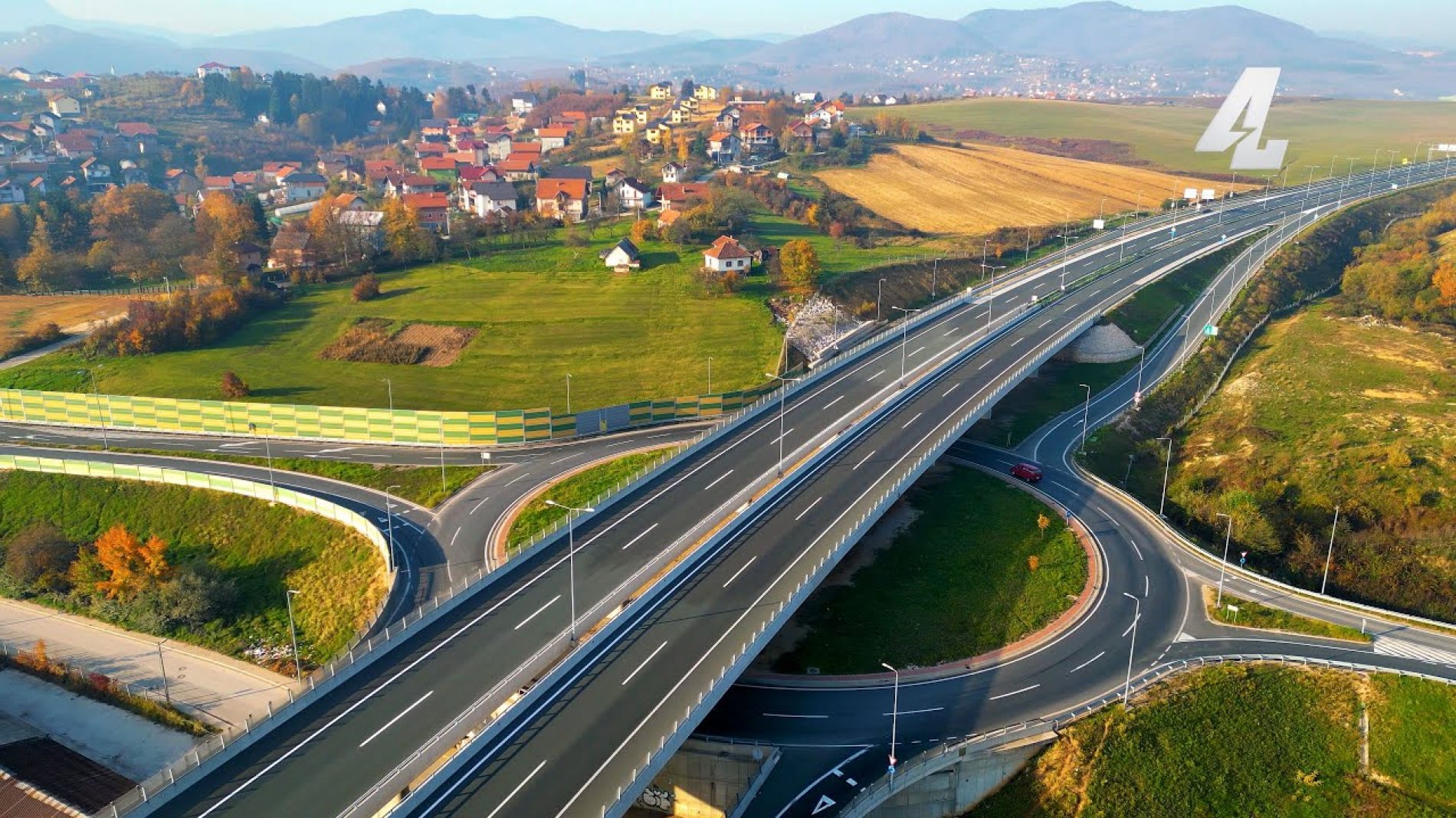 Sarajevo Autoput LOT 3B Obilaznica u izgradnji 2022 (Video)