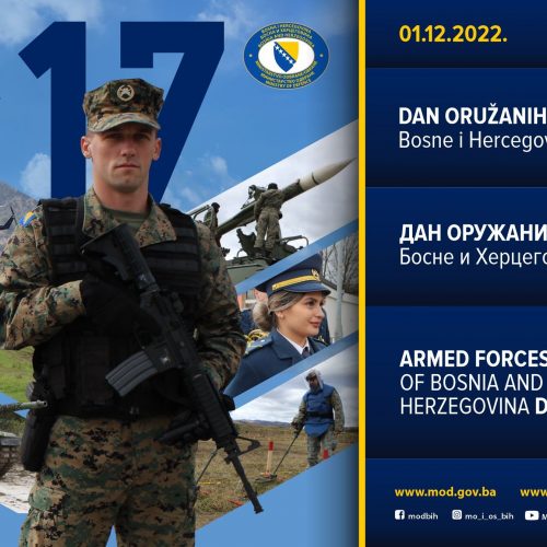 Usprkos složenim okolnostima Oružane snage BiH svoju 17. godišnjicu dočekale odličnim rezultatima