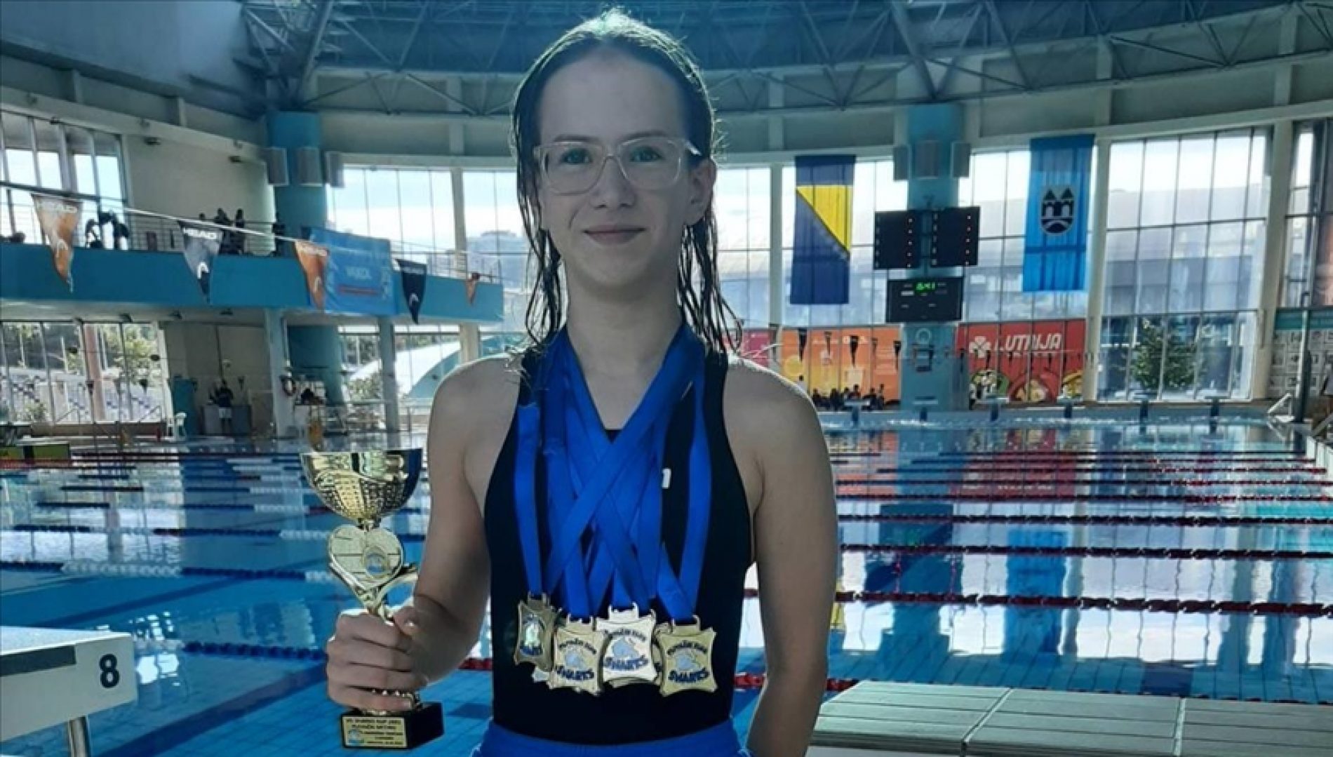 Zerina Vrabac, nova mlada nada bosanskog plivanja: “Za pet godina, meni je san učešće na Olimpijskim igrama i želim to postići u životu”