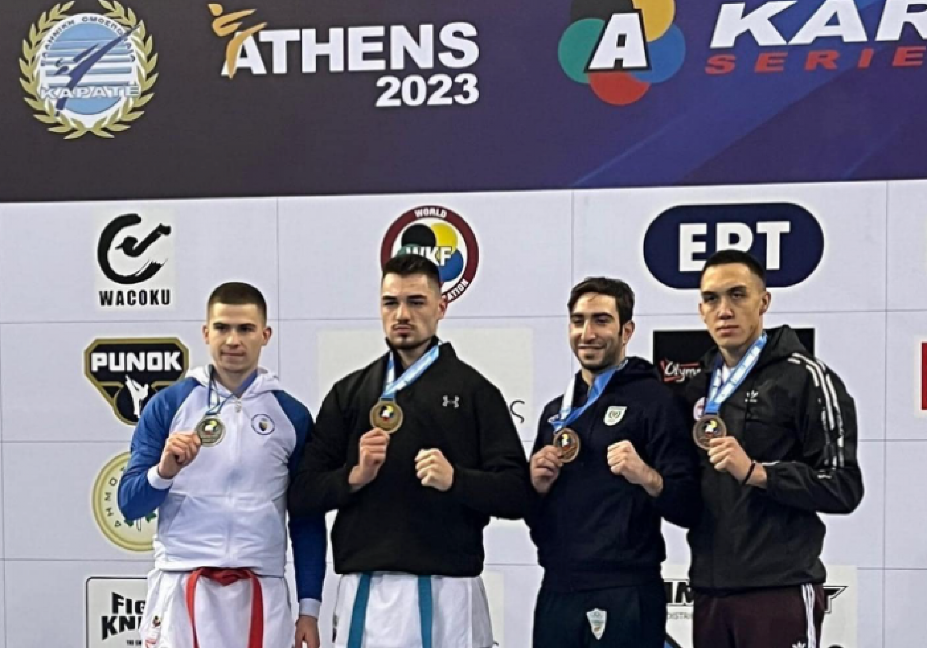 Ponovo veliki uspjeh za bosanske karatiste – Bostandžić prvi, Krešić drugi na turniru u Atini