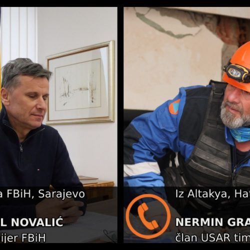 Premijer Novalić spasiocima iz naše zemlje – Vi ste naš ponos i naši heroji, srcem smo uz narod Turske i Sirije