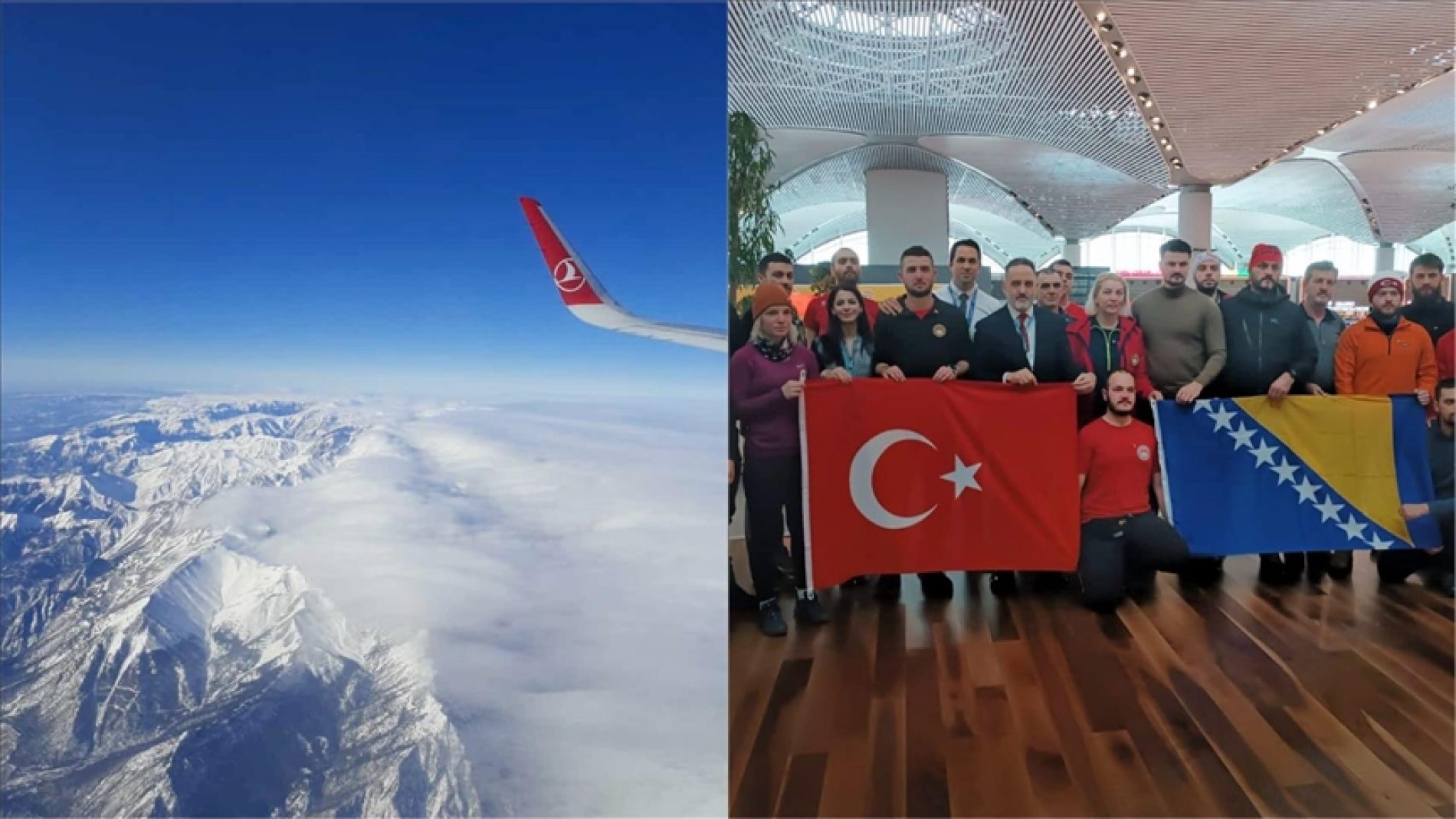 Emotivan govor pilota Turkish Airlinesa na letu za Sarajevo: Čast mi je prevoziti spasioce iz Bosne i Hercegovine