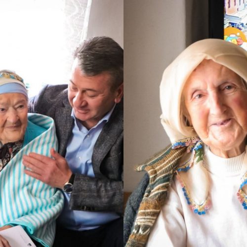 Posjeta uoči ramazana: Ajka Lokmić, najstarija u Bosni, ima 109, a Selma Hadžagić 100 godina