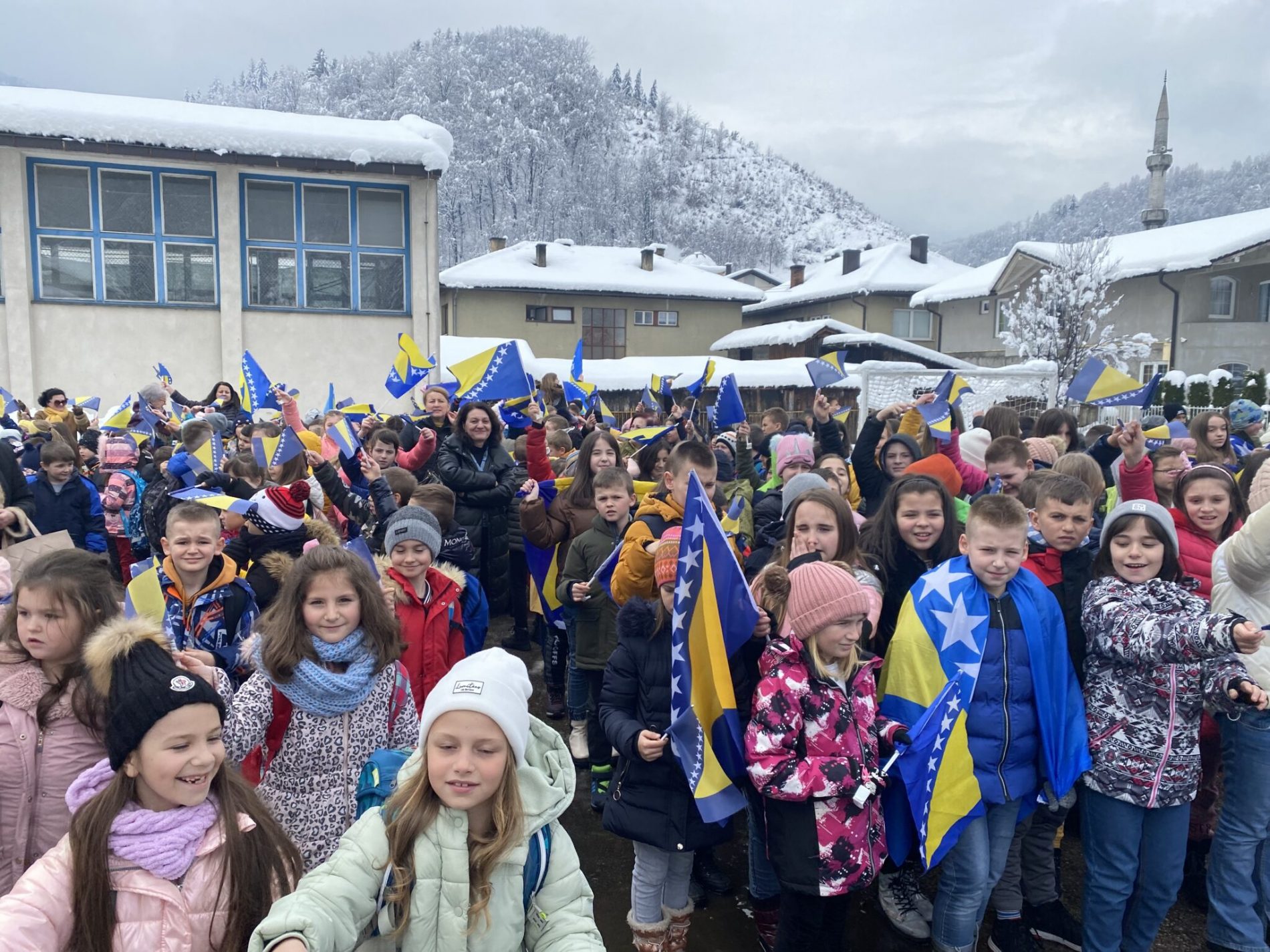 Fojnički osnovci obilježili 1. mart Dan nezavisnosti Bosne i Hercegovine