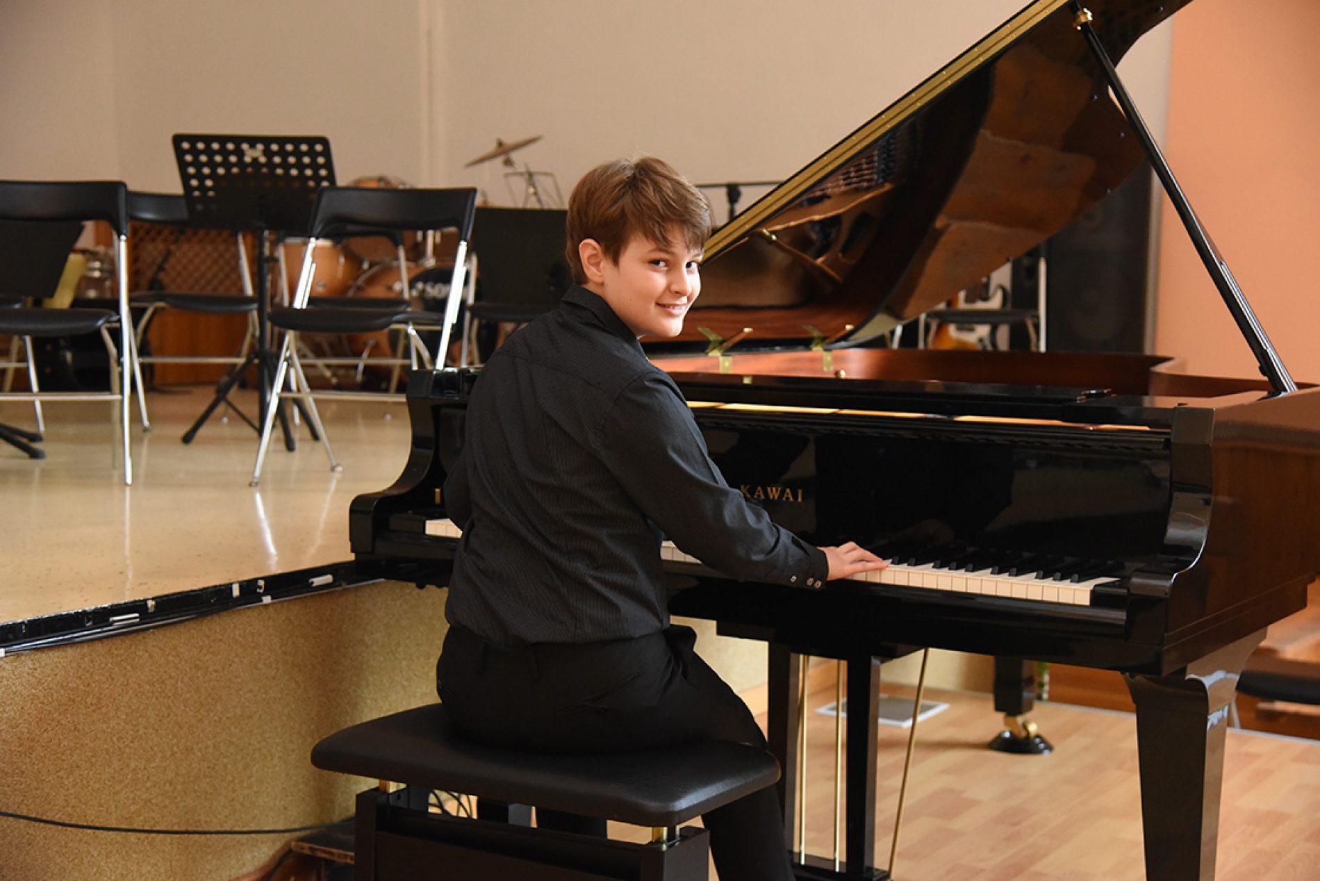 Trinaestogodišnji pijanist Omar Halilović osvaja prva mjesta na takmičenjima