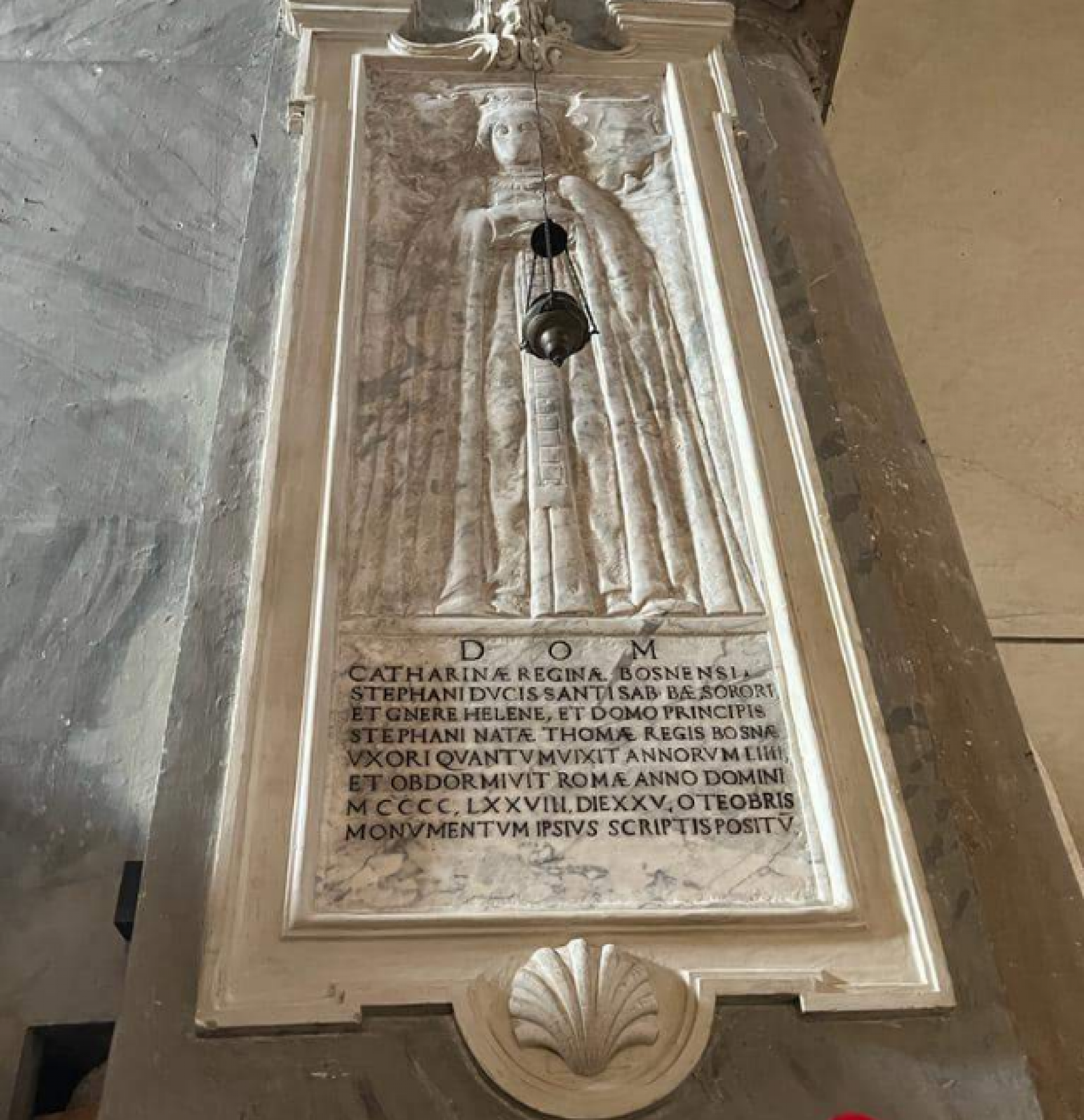 Spomen ploča u Rimu o bosanskoj kraljici, ali grob je prazan…