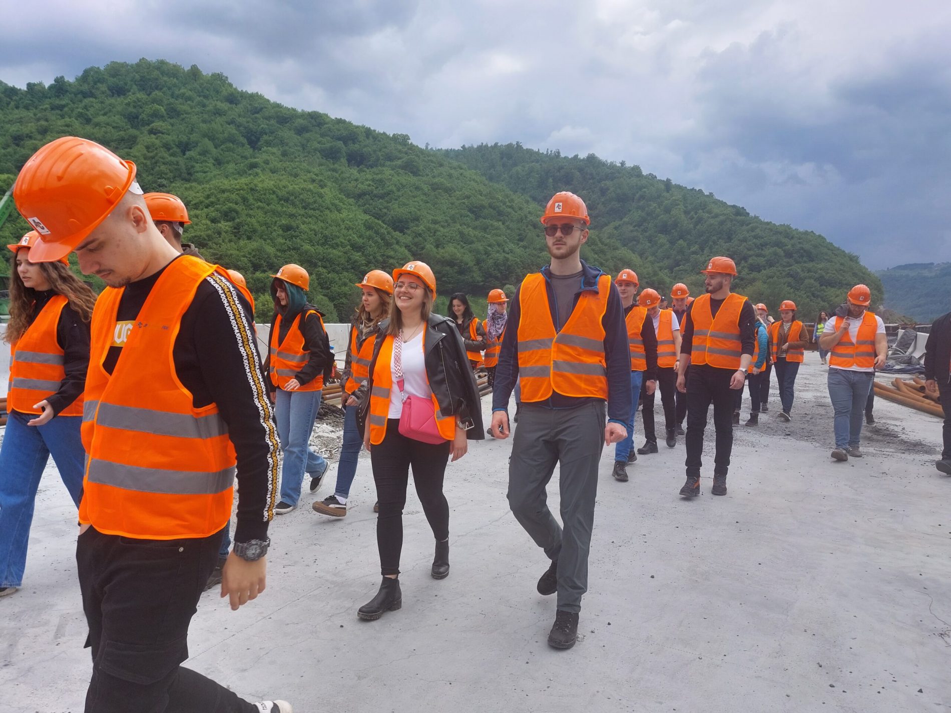 Posjeta studenata Građevinskog fakulteta u Sarajevu gradilištima na sjeveru Koridora Vc